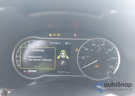 2020 Nissan Versa Sv Xtronic Cvt из США, поврежденный, VIN 3N1CN8EV3LL915968